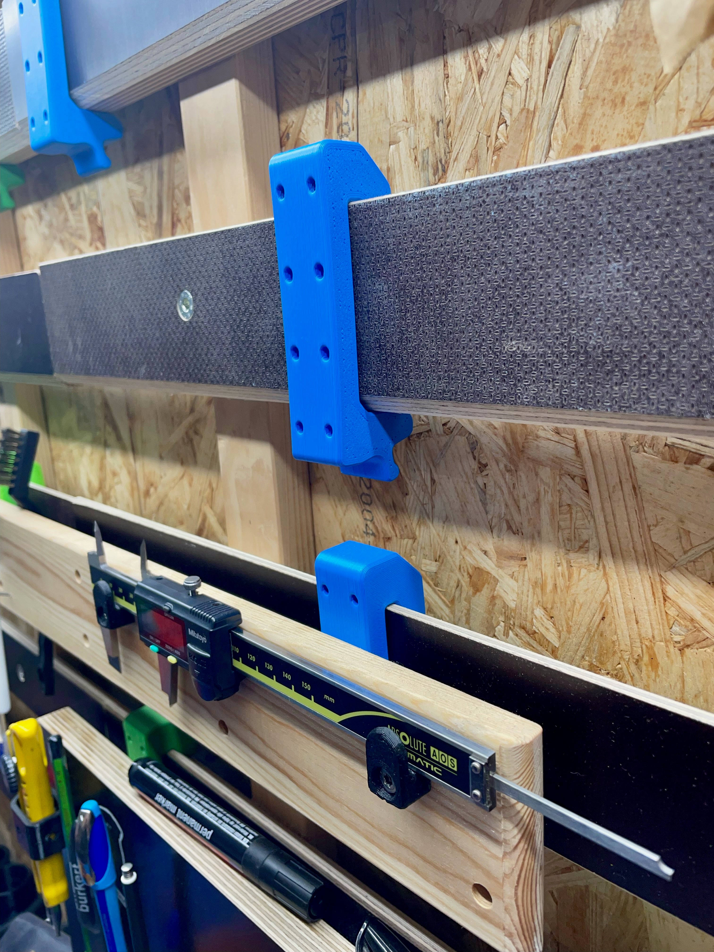 French Cleat Clips doppelt für 65x20er Leiste 2 Stück 4Techs R&D