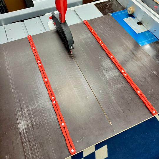 Spielfreie T-Nut Gleitschienen Bosch GTS10XC für Schiebeschlitten - Crosscut Sled