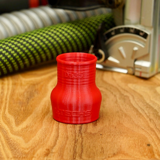 Absauganschluss - maschinenseitig - außen klemmend - gerade Version - Da20 bis Da50