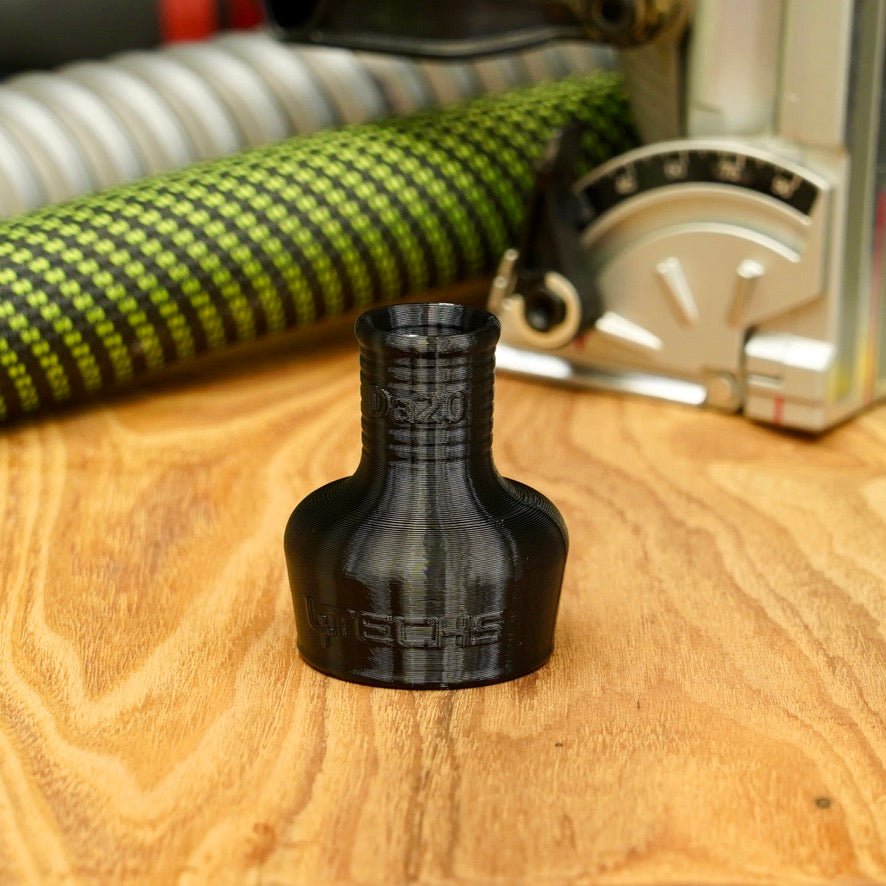 Absauganschluss - maschinenseitig - außen klemmend - gerade Version - Da20 bis Da50