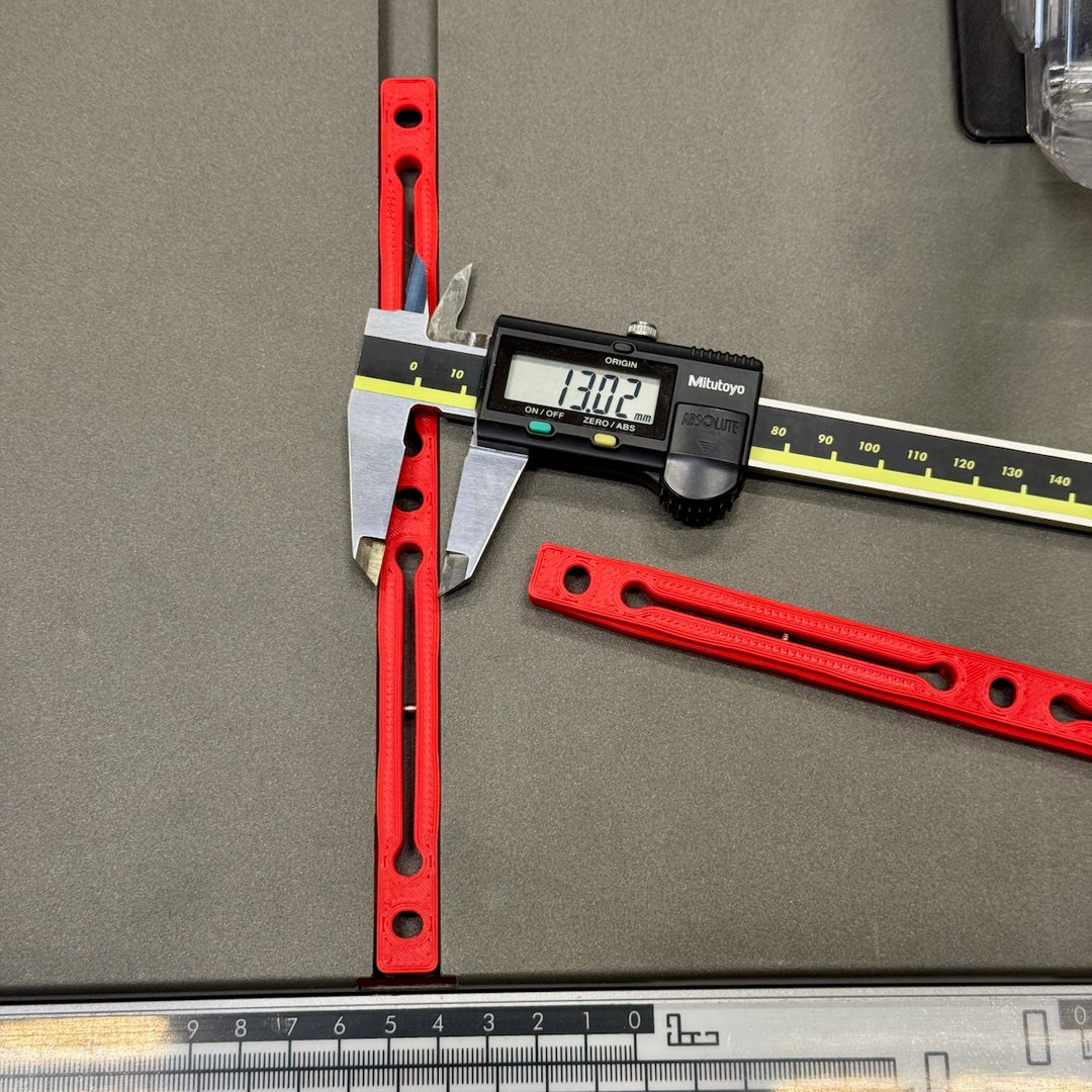 Spielfreie T-Nut Gleitschienen - Einhell mit Blechnut