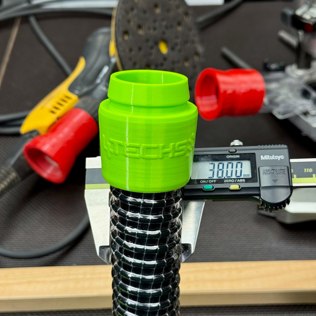 Schnappadapter für 38er Schlauch mit 8mm Gewindesteigung - System 38-40 / 50