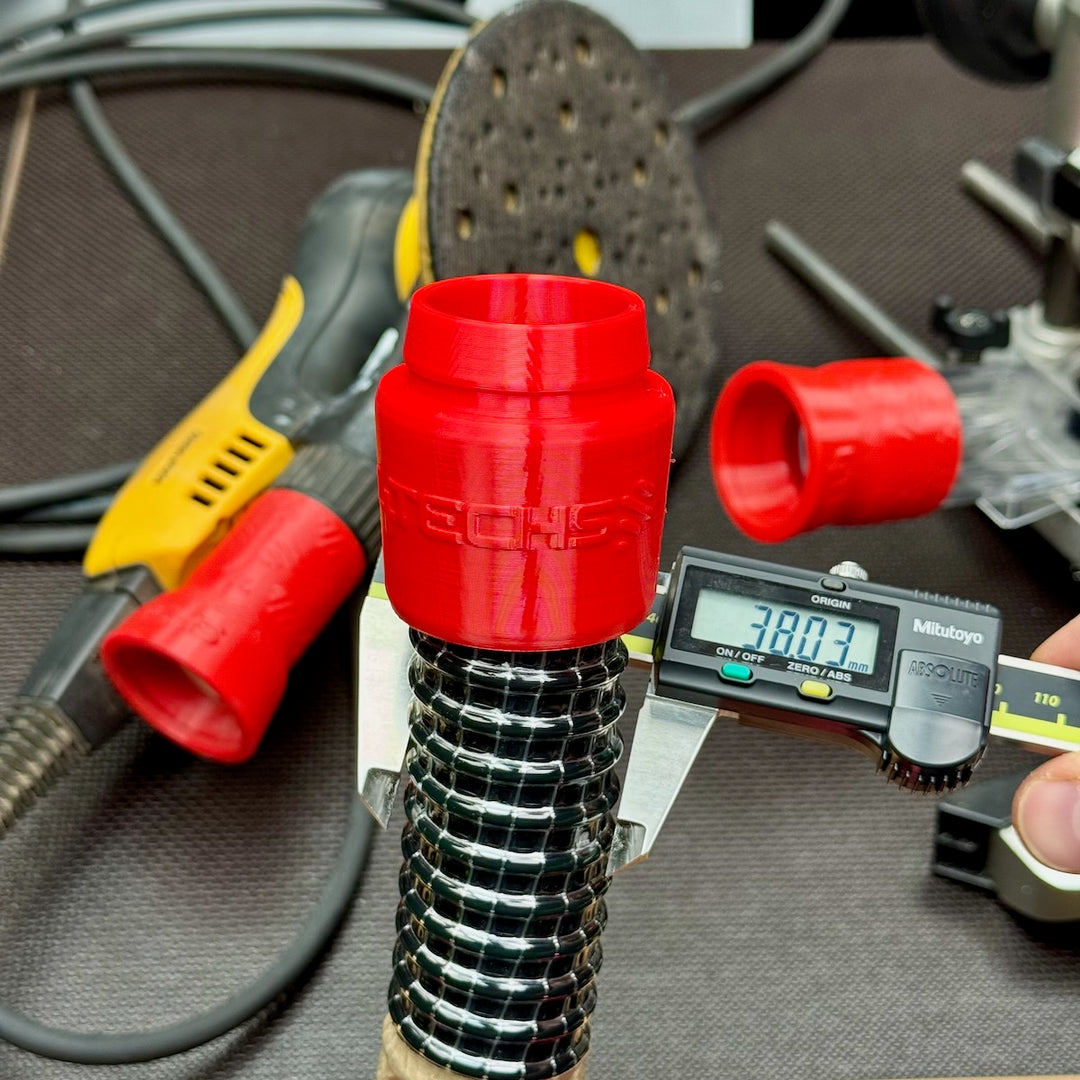 Schnappadapter für 38er Schlauch mit 8mm Gewindesteigung - System 38-40 / 50