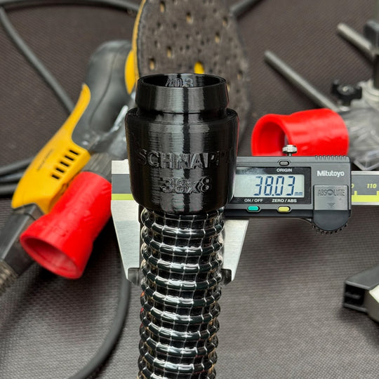 Schnappadapter für 38er Schlauch mit 8mm Gewindesteigung - System 38-40 / 50