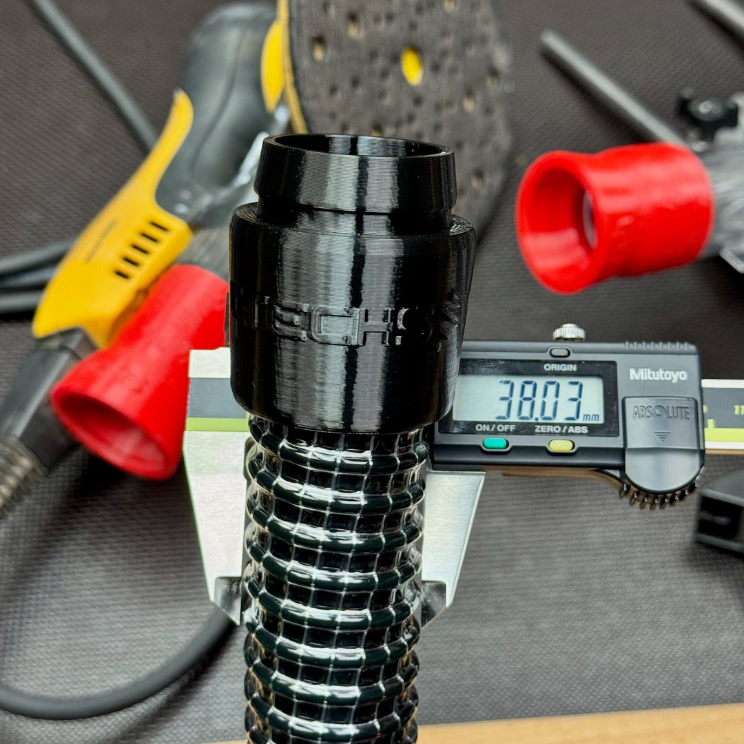 Schnappadapter für 38er Schlauch mit 8mm Gewindesteigung - System 38-40 / 50