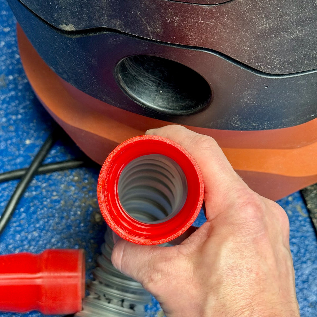 Adapter für 58mm Anschluss Stahlspiralschlauch - KA58 - Festool - Bosch - Flex auf 40mm und 50mm Norres Timberduc