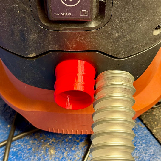 Adapter für 58mm Anschluss Stahlspiralschlauch - KA58 - Festool - Bosch - Flex auf 40mm und 50mm Norres Timberduc