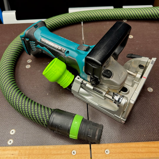 Makita / Bosch Flachdübelfräse Nutfräse Schlauchadapter 38-40 / 50