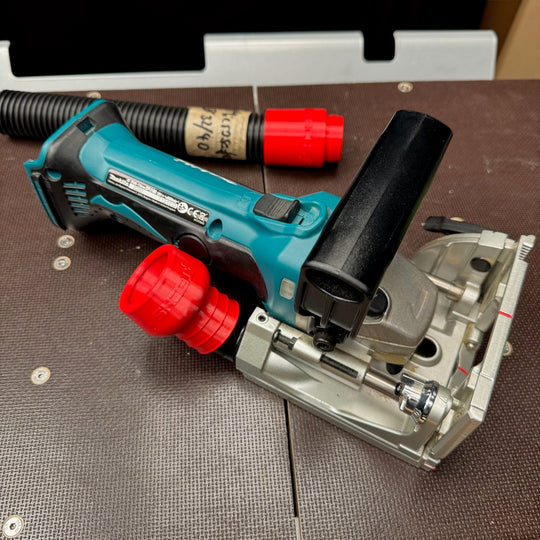 Makita / Bosch Flachdübelfräse Nutfräse Schlauchadapter 38-40 / 50