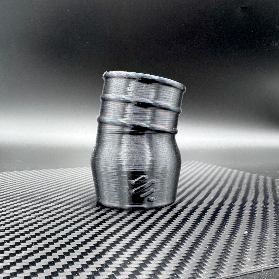 Universal Schlauchadapter - außen klemmend - 10 Grad gekröpfte Version - D20K bis D50K