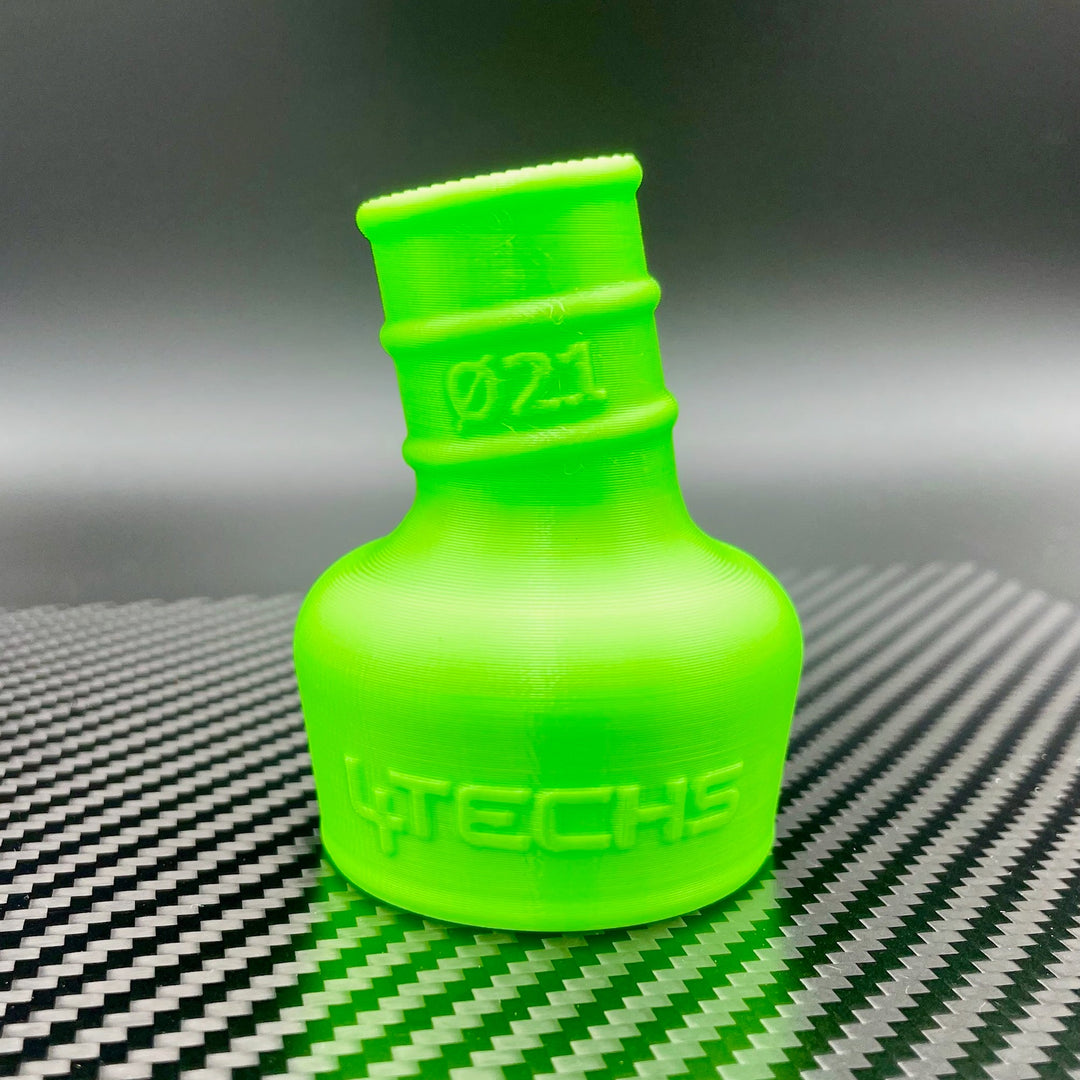 Universal Schlauchadapter - außen klemmend - 10 Grad gekröpfte Version - D51K bis D65K