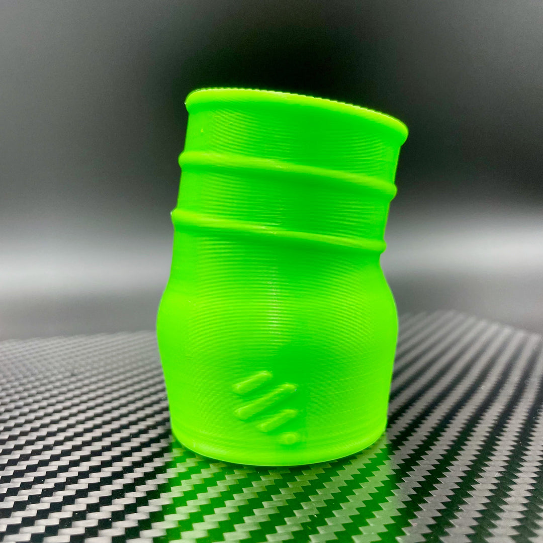 Universal Schlauchadapter - außen klemmend - 10 Grad gekröpfte Version - D51K bis D65K