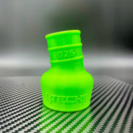 Universal Schlauchadapter - außen klemmend - 10 Grad gekröpfte Version - D51K bis D65K