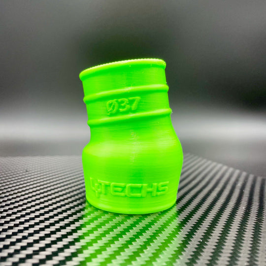 Universal Schlauchadapter - außen klemmend - 10 Grad gekröpfte Version - D51K bis D65K