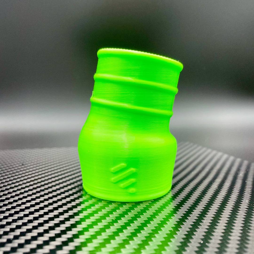Universal Schlauchadapter - außen klemmend - 10 Grad gekröpfte Version - D51K bis D65K
