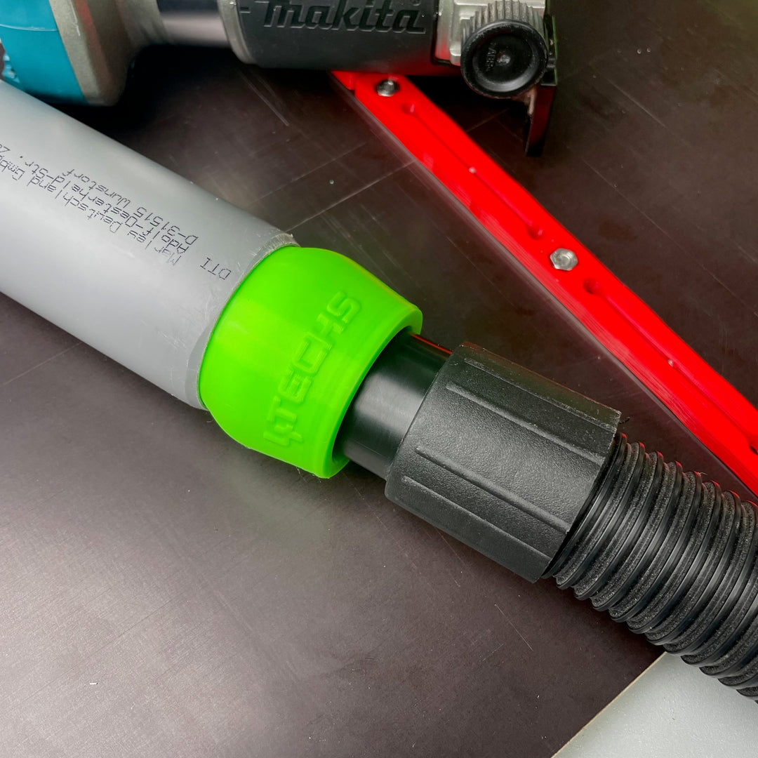 Universal Schlauchadapter - außen klemmend - 10 Grad gekröpfte Version - D51K bis D65K
