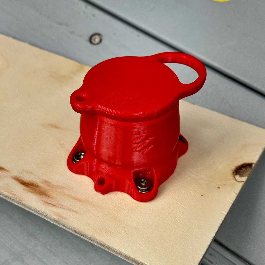 Schlauchadapter mit Flansch für Einbau in Gehäuse - Set