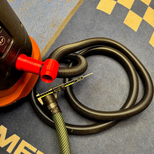 Schlauch 3m für Festool, Bosch, Flex Sauger - Microsafe 32/40 - 2 Schnappadapter - KA58