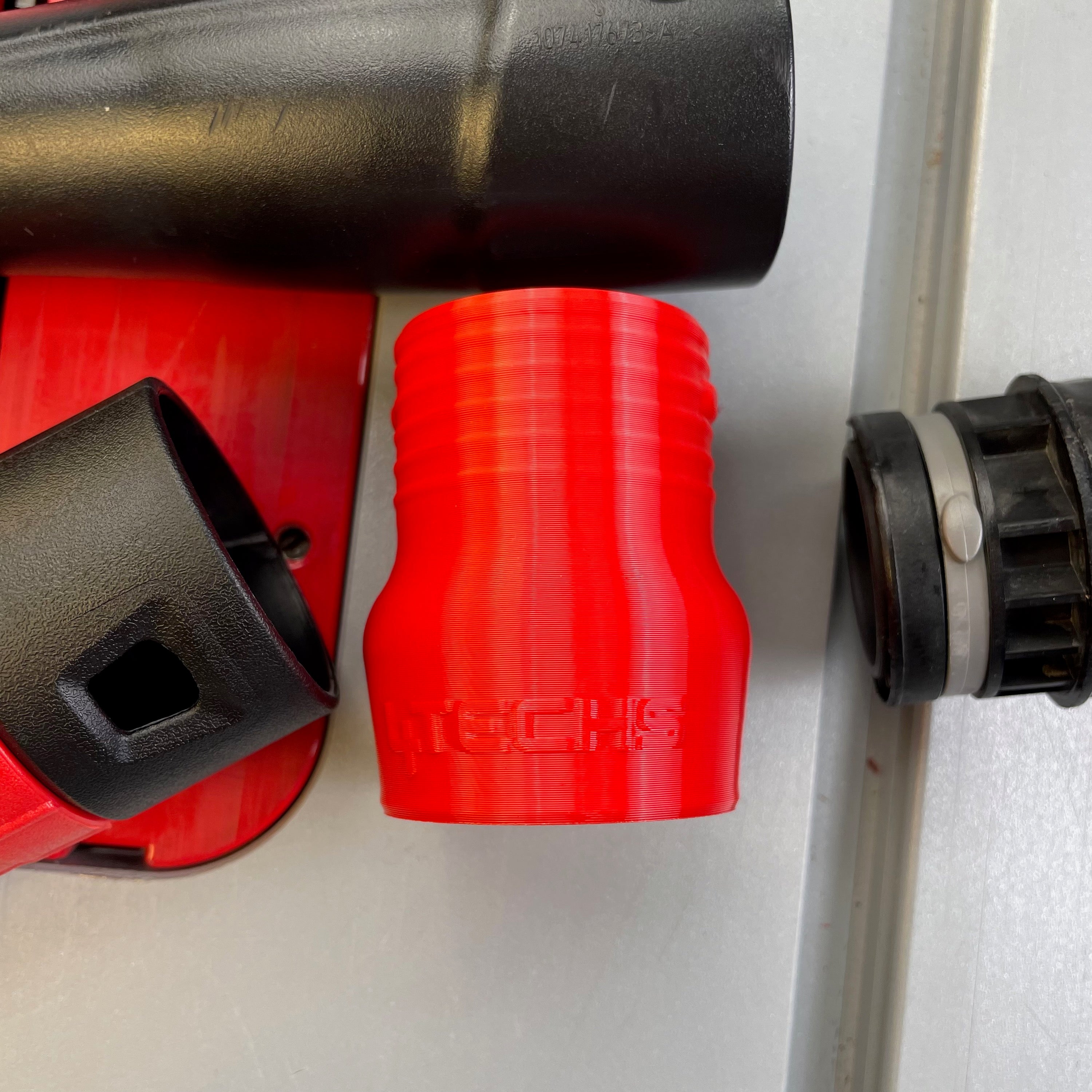 Spares2go Staubsauger-Adapter Für Makita – Universal-Anschluss Für Schleifer, Säge & Mehr (32-45 Mm)
