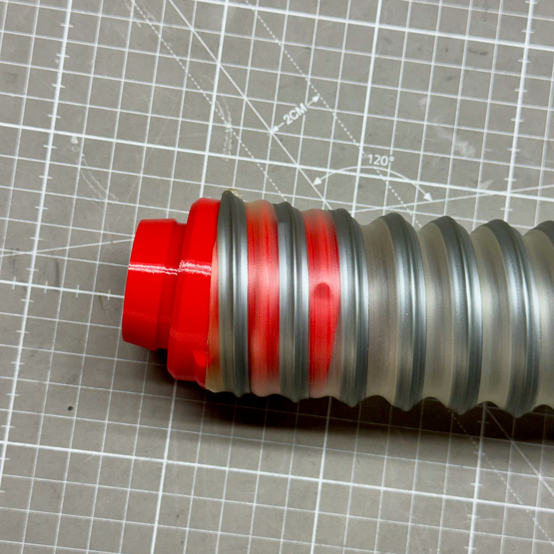Schnappadapter für 40mm oder 50mm Stahl-Spiralschlauch (Nennweite) - z.B. Norres Timberduc