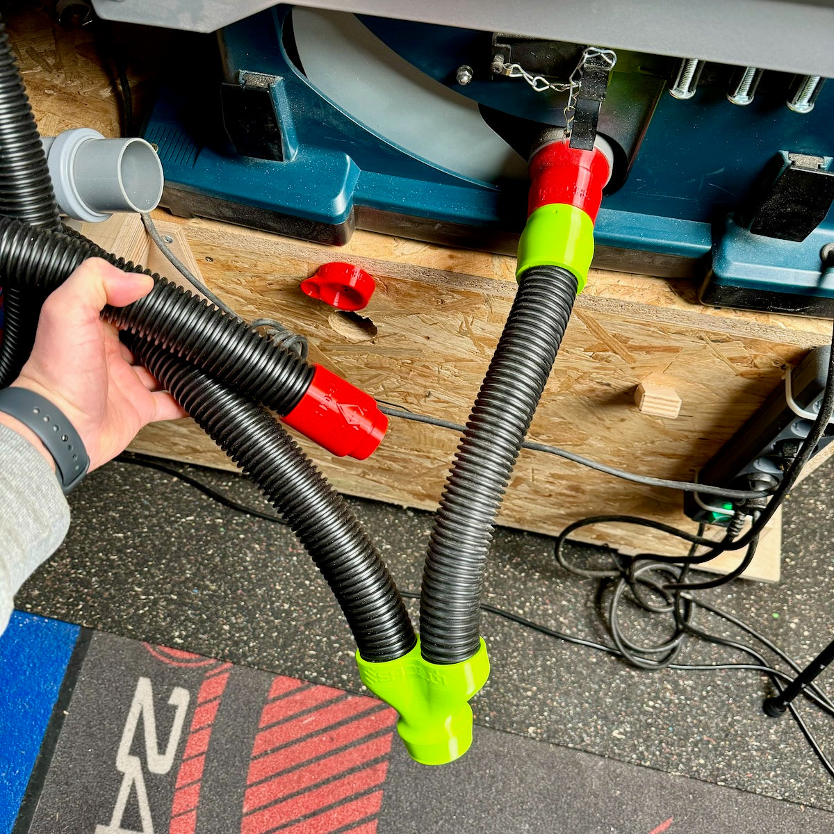 Absaug Adapter Set - Bosch GTS10XC oder Bosch GTS 635-216 – 4Techs R&D