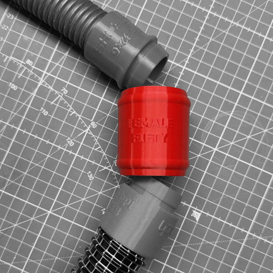 Schlauch Schnappverbinder - Schlauchverlängerung - beidseitig fuer 4Techs Schnappadapter 38-40
