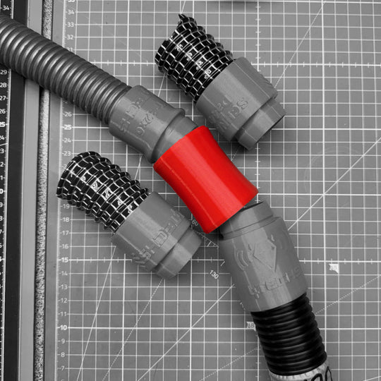 Schlauch Schnappverbinder - Schlauchverlängerung - beidseitig fuer 4Techs Schnappadapter 38-40