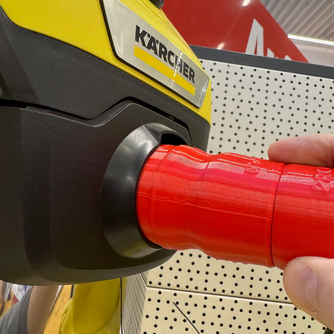 Adapter für Kärcher WD Saugschlauch Anschluss - passend für 4Techs Schnappadapter