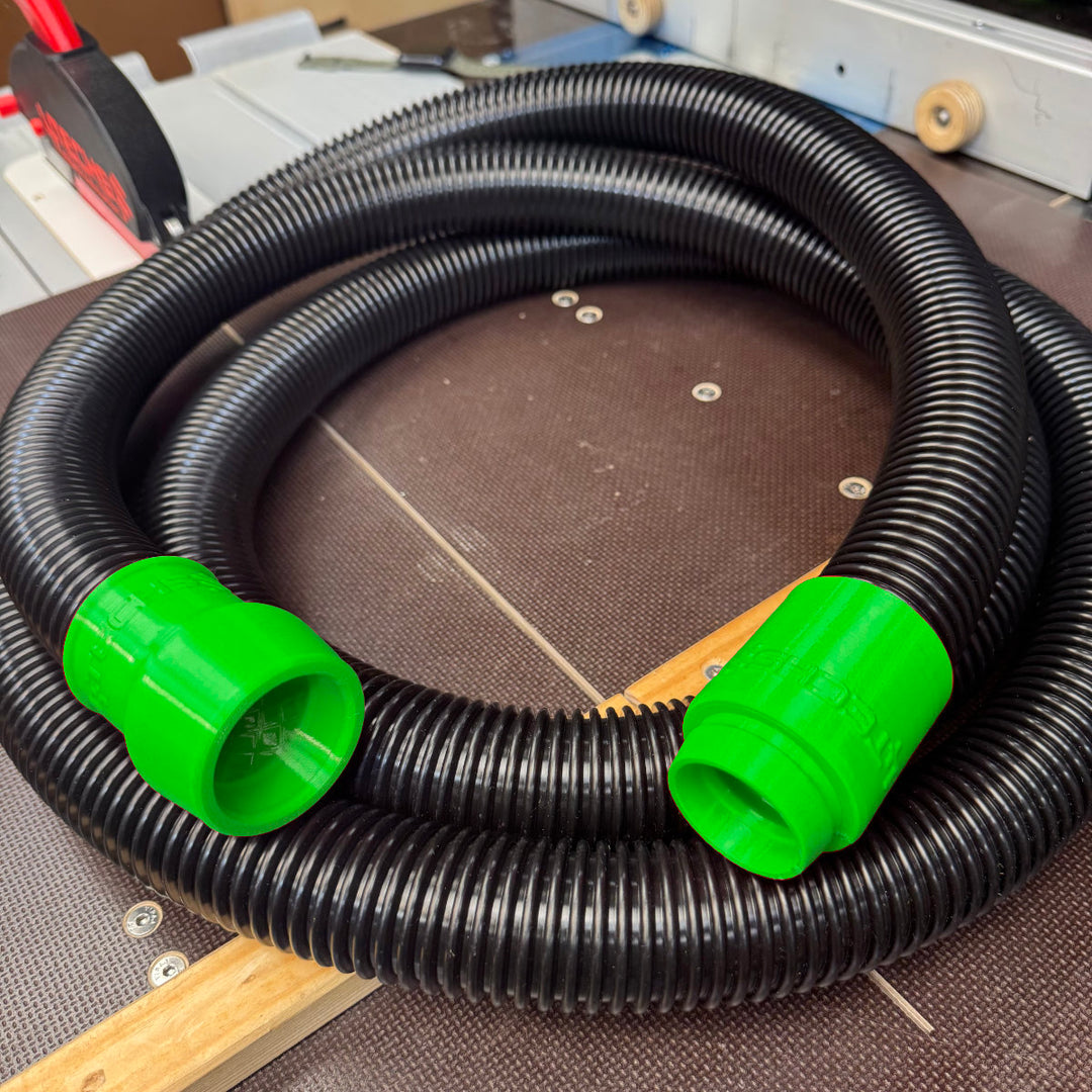 Schlauch universal 3m - Microsafe 32/40 - 35mm Anschluss - Schnappadapter - Verlängerung