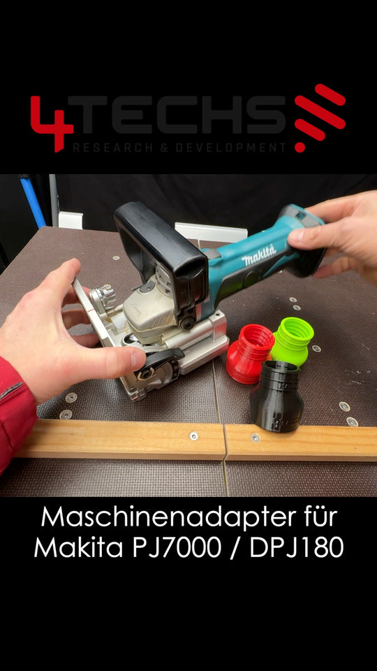 Makita / Bosch Flachdübelfräse Nutfräse Schlauchadapter 38-40 / 50