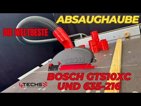 Angebot: ABSAUGHAUBE UND ABSAUGSET für Bosch GTS10XC oder GTS 635-216