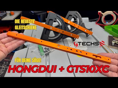 NEU - Gleitschiene - V3 - NUR für Bosch GTS10XC und J für HONGDUI HD-TB01