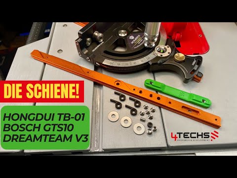 Gleitschiene - V3 - NUR für Bosch GTS10XC und J für HONGDUI HD-TB01